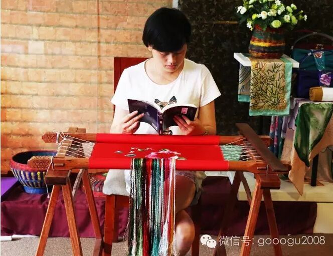 绣娘学习苏绣