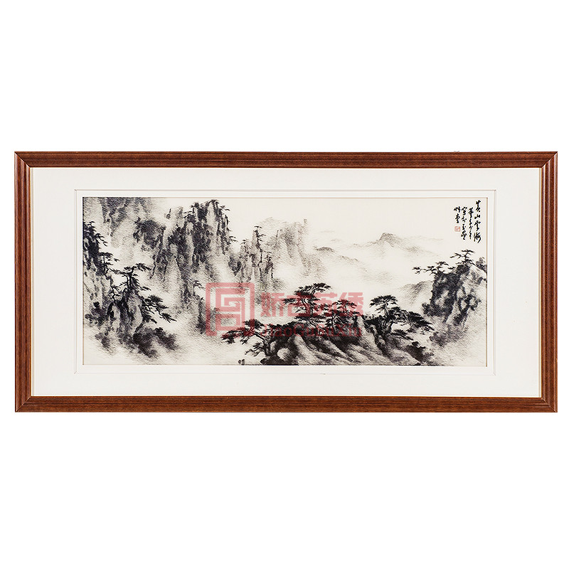 苏绣山水