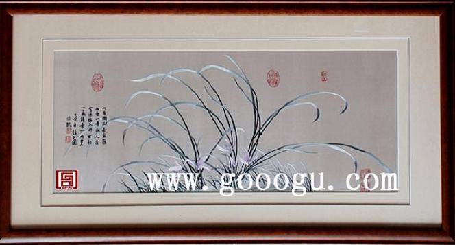 刺绣古画  苏绣  苏州刺绣