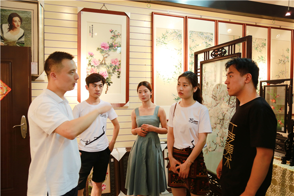 苏绣展厅