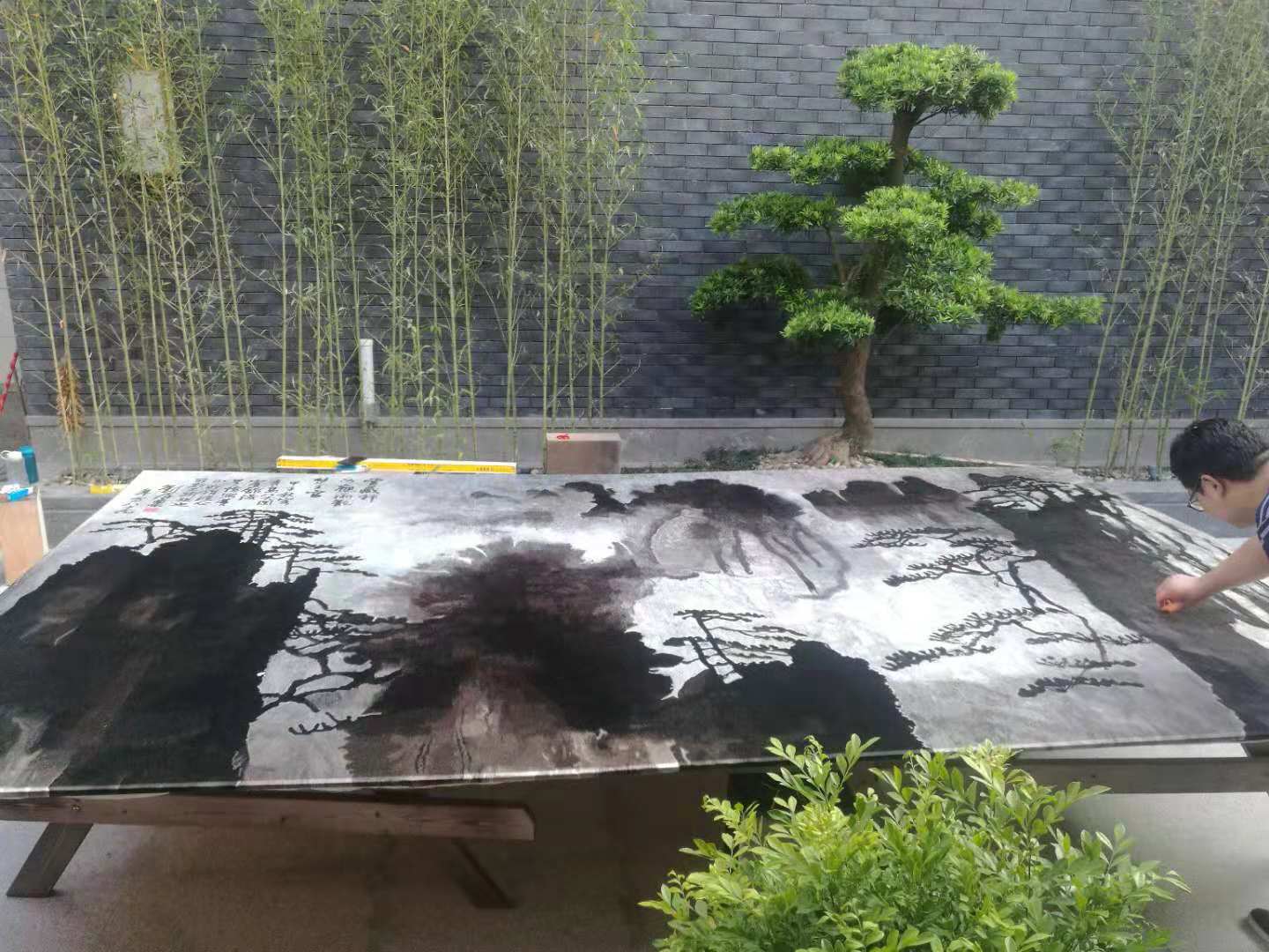 苏绣装裱