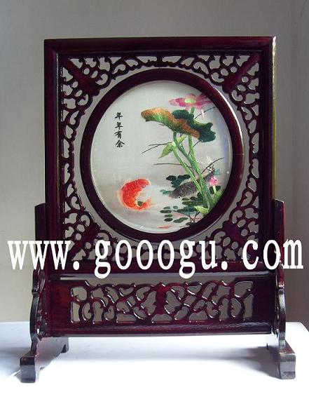 手工双面绣 双面绣工艺品 苏州刺绣工艺品
