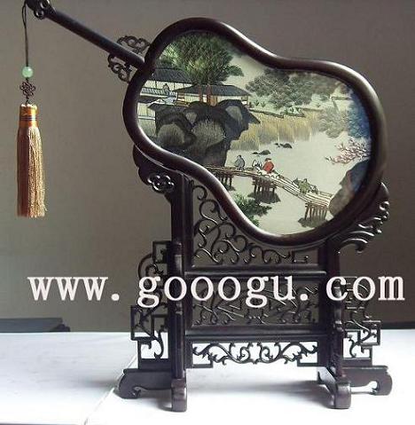 高档风景苏州刺绣 风景双面绣精品 苏绣精品
