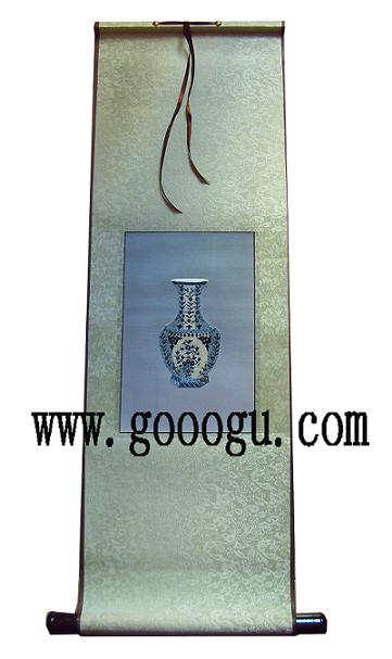 中国特色小礼品,苏绣小挂画,书画刺绣