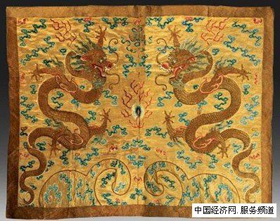 龙袍刺绣,苏绣龙袍画,苏绣精品,苏绣收藏品,娇古苏绣